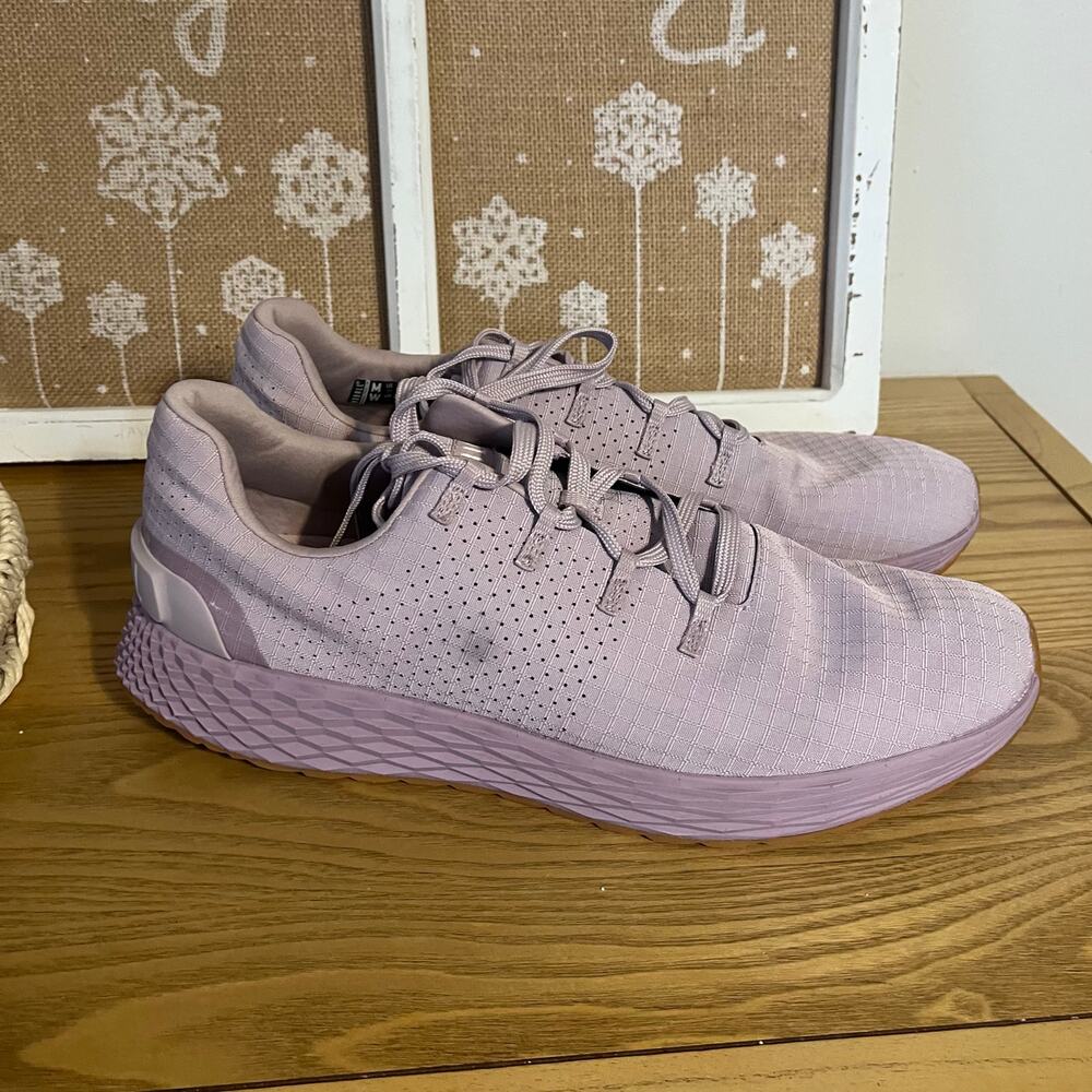 NOBULL Shoes Mens 12.5 Ripstop Runner Pastel Purple CrossFit Gym Training